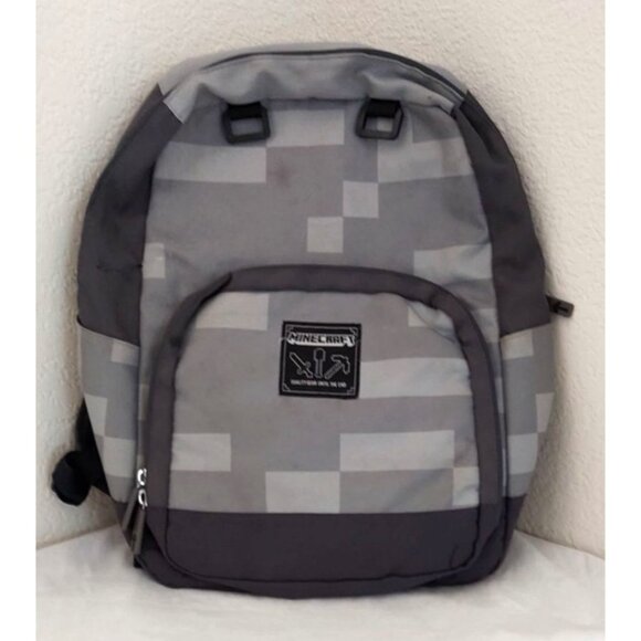 Minecraft Miner 12" Mini Backpack Kids Bag School Bookbag Tote Minecraft Jinx - Picture 1 of 10